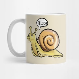 .Escargot qui miaule Mug